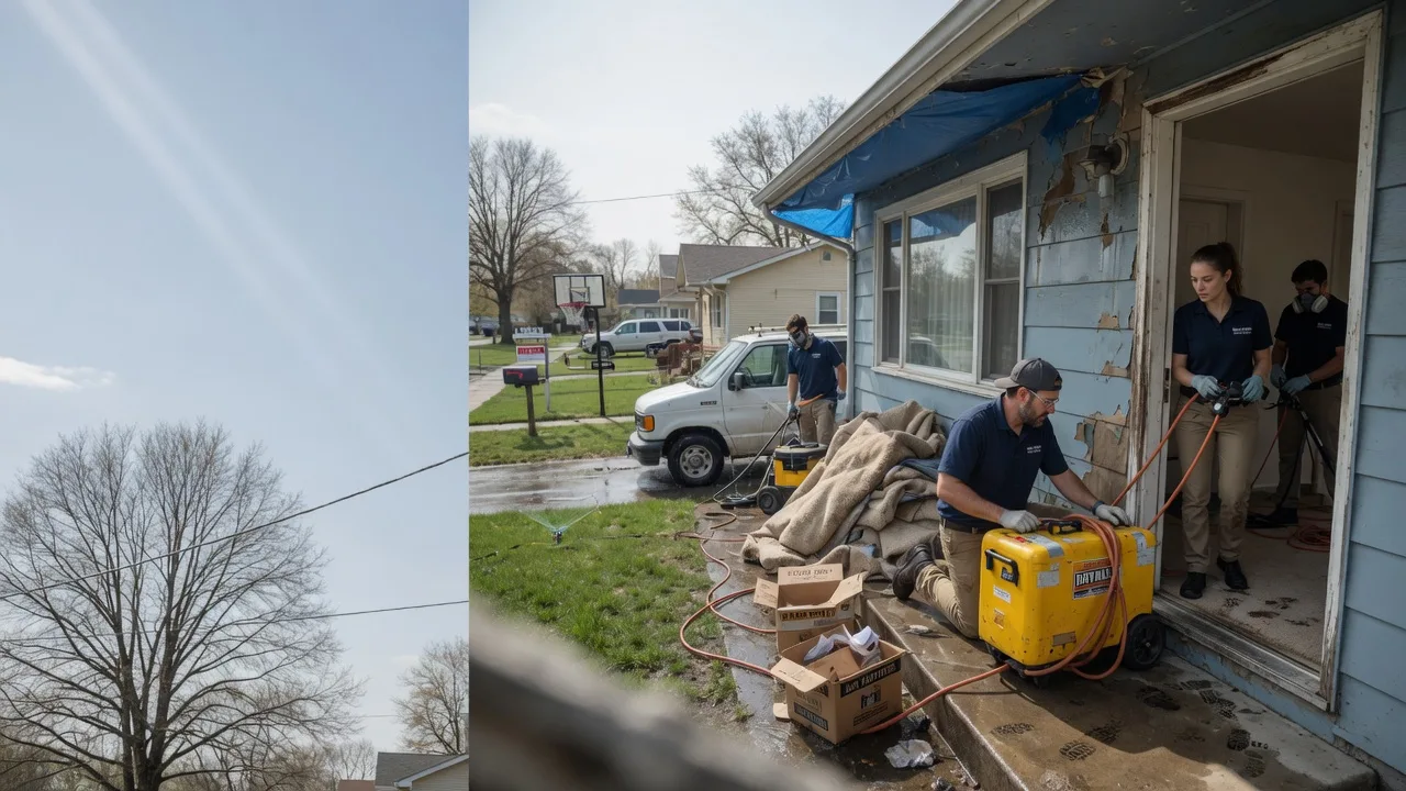Basement Flood Cleanup in Tower City, ND near me